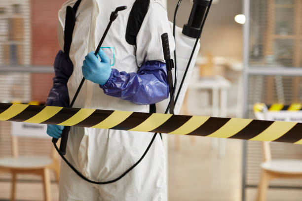 Professional Biohazard technician working in Bishop, TX